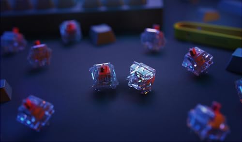 Glorious Gaming GMMK 2 Full Size (96%) - Teclado gaming mecánico, carcasa de aluminio, personalizable, keycaps dobles, switches Glorious Fox, RGB, distribuciones QWERTY inglés - Blanco