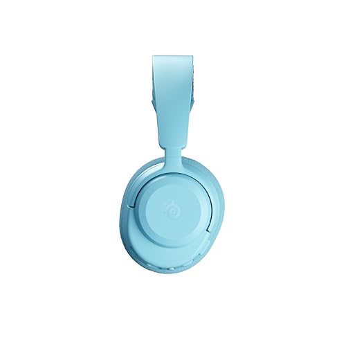 SteelSeries Arctis Nova 3P Wireless Auriculares Gaming multiplataforma - App - Batería 40h - Controladores magnéticos de neodimio - 2,4 GHz/Bluetooth - Micro extraíble - PS5, PS4, PC, Switch -Aqua