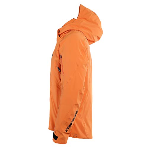 Dainese Chaqueta de esquí para hombre Hp1m2, Hombre, Chaqueta de esquí., 4749417_Z90_L, Russet Orange/Stretch Limo, large