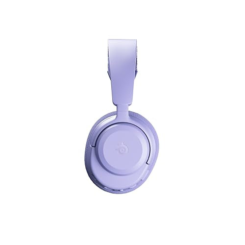 SteelSeries Arctis Nova 3P Wireless Auriculares Gaming multiplataforma - App - Batería 40h - Controladores magnéticos de neodimio - 2,4 GHz/Bluetooth - Micro extraíble - PS5, PS4, PC, Switch -Lavanda