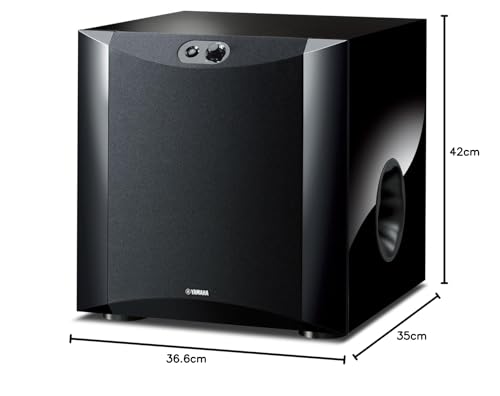 Yamaha NS-SW300 - Subwoofer de 250 W, negro