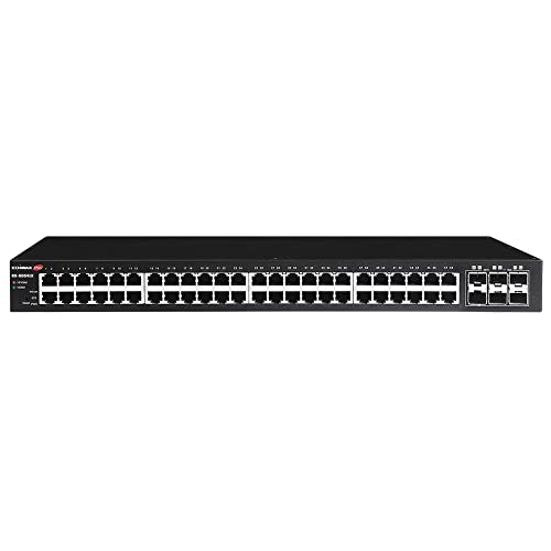 Edimax GS-5654LX - Conmutador Inteligente de Largo Alcance con 54 Puertos Gigabit Web Smart y 6 Puertos SFP+ de 10G