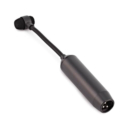 SHURE PGA98D - Micrófono dinámico de condensador para batería con cuello de cisne con soporte para batería y cable XLR a XLR