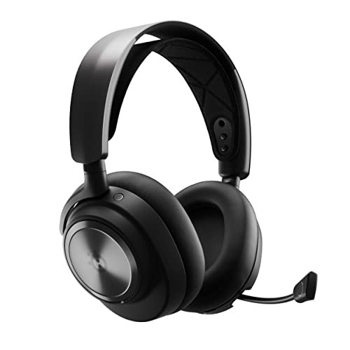 SteelSeries Arctis Nova Pro Wireless X - auriculares gaming multisistema Xbox - Controladores magnéticos de neodimio - Cancelación de ruido - Infinity Power System - Xbox, PC, PS5, PS4, Switch, móvil
