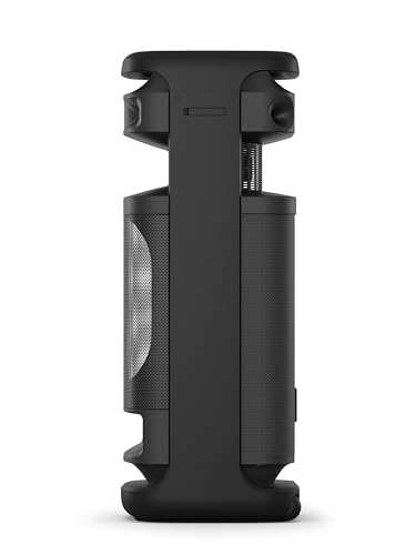 Sony ULT TOWER 10, Altavoz bluetooth para fiestas con ULT POWER SOUND y Deep Bass, altavoces X-Balanced, iluminación LED 360, funciones para fiestas, micrófono inalámbrico, portátil, ruedas giratorias