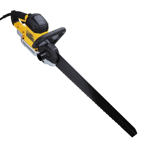 DEWALT DWE397-QS - Sierra Alligator 1700W, Longitud de la Hoja 43 cm, Carrera de la Hoja 40 mm , Velocidad del Motor 3000 cps/min , Segura y Ligera, Bloqueo de Seguridad
