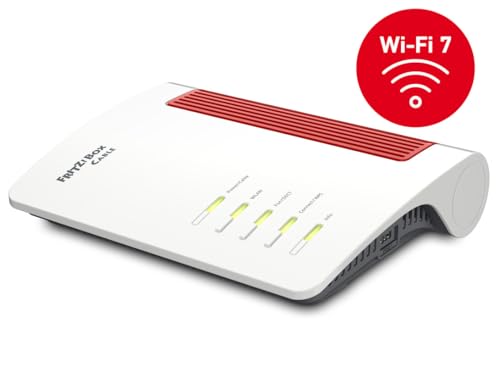 Fritz!Box 6670 Cable | Router Wi-Fi 7 con módem por Cable, Zigbee y DECT ULE, LAN de 2,5 Gigabit, Mesh Wi-Fi, USB, transmisión de TV | Compatible con Ziggo, Delta y más | Incluye actualizaciones