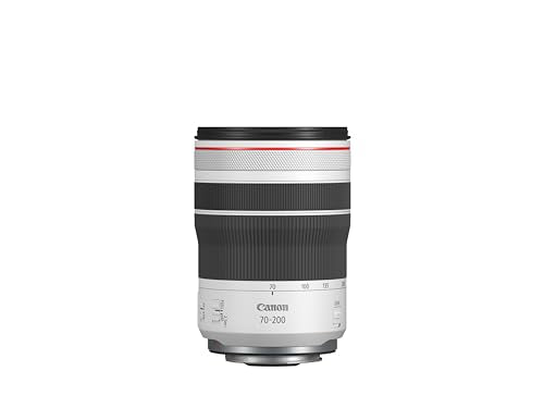 Canon Objetivo RF 70-200mm F4L IS USM - Lente Zoom Teleobjetivo Serie L, F4 Constante, Ligero y Hermético, Enfoque AF de Motores USM y estabizador óptico 5 Pasos, Compatible con Sistema EOS R, Negro