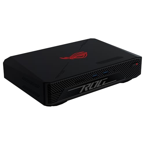 ASUS ROG NUC - Ordenador de sobremesa (Intel Core Ultra 9 185H, GeForce RTX4070, 32GB RAM DDR5, 1TB SSD, Windows 11 Home, no Incluye Cable de alimentación)