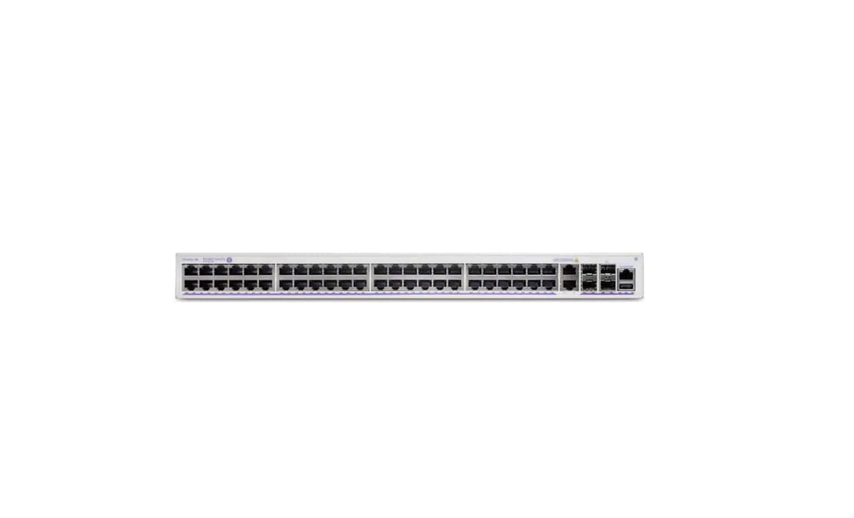 Alcatel OS6360-P48-EU Switch 48 puertos Conmutador de Red, Blanco