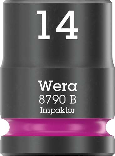 Wera 05005530001 8100 SB 12 Juego de carraca Zyklop Comfort, palanca de conmutación, con arrastre de 3/8", métrico, 16 piezas