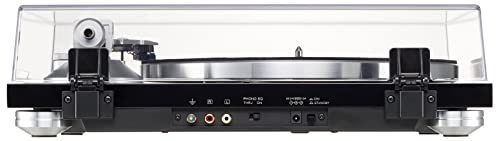 Teac TN-4D-SE/B Plato Giratorio de Vinilo con accionamiento Directo analógico (Tocadiscos, Amplificador Phono EQ Integrado), Negro