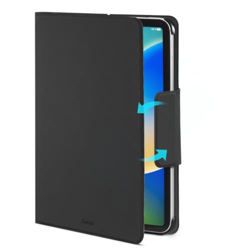Hama Funda con Teclado para iPad Air de 13" 2024 (Teclado Bluetooth con Panel táctil, función Atril, Funda magnética, Funda para Tablet para Apple iPad Air de 13 Pulgadas, Teclado extraíble), Color