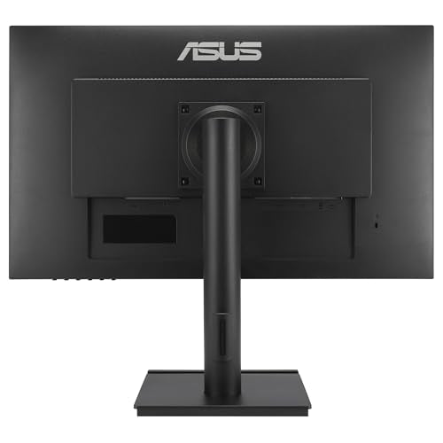 ASUS VA27DQFS Monitor profesional de 27 Pulgadas, IPS, Full HD, sin marco, 100 Hz, Adaptive-Sync, MPRT de 1 ms, HDMI, DisplayPort, VGA, luz azul baja, antiparpadeo, diseño ergonómico, montaje en pared