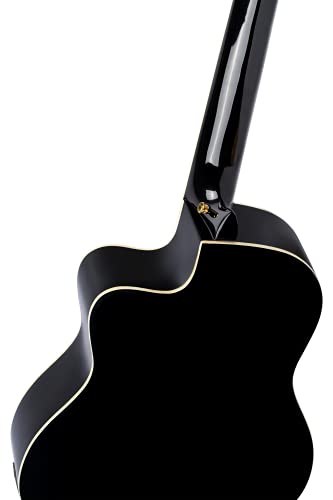 Ortega Classical Guitar Family Series Pro 44 Incluye funda BK Negro RCE141BK