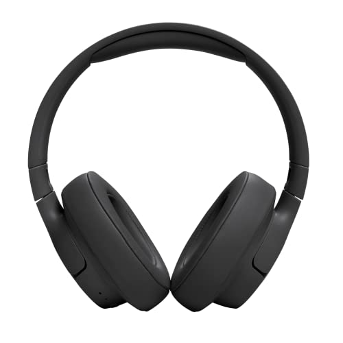 JBL Auriculares Tune 720 BT, inálambricos por Bluetooth, 76 horas de reproducción con JBL Pure Bass, plegables, negro