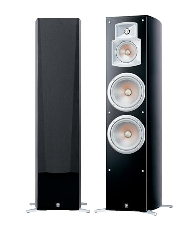 Yamaha NS-777 Piano Black - Altavoz de 100W, negro