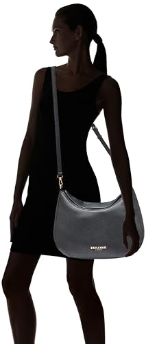 Ermanno Firenze Tiffany, Bolso Unisex Adulto, Black