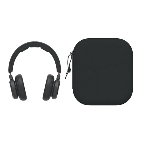 Bang & Olufsen Beoplay HX Auriculares Premium Inalámbricos Bluetooth de Diadema con Cancelación de Ruido, 6 Micrófonos, Hasta 40 horas de Autonomía, Cascos y Estuche Black Anthracite