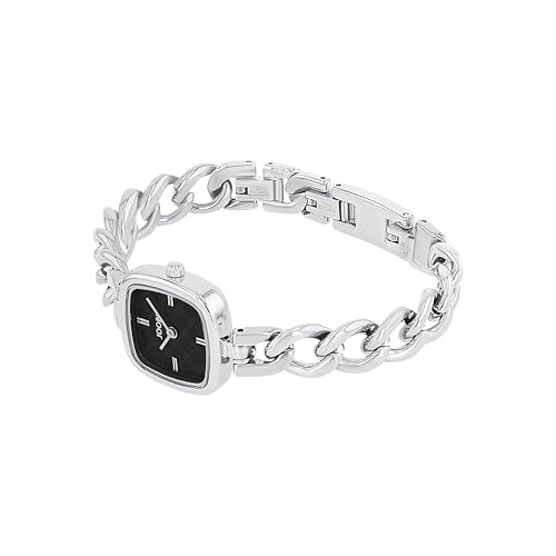 JOOP! Reloj analógico de Cuarzo para Mujer con Pulsera de Acero Inoxidable, Color Plateado, Resistente al Agua hasta 3 Bares, Viene en una Caja de Regalo, 2038613