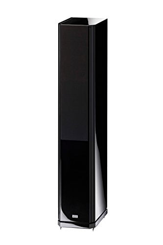 Heco GT 602 - Altavoz de suelo (27 Hz - 42 kHz, 180 W - 320 W, 91 dB), color negro