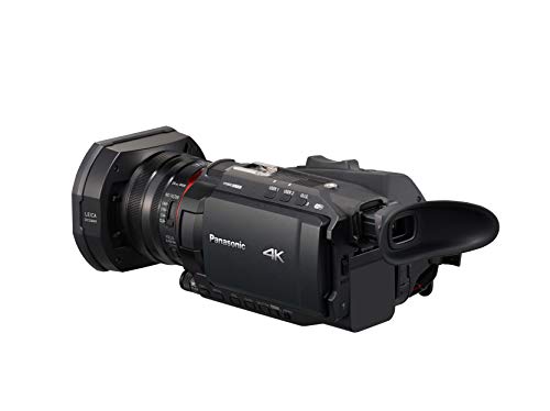 Panasonic HC-X1500E - Videocámara 4K (lente Leica, Live Streaming, gran angular 25 mm, zoom óptico de 24x, Wifi), negro
