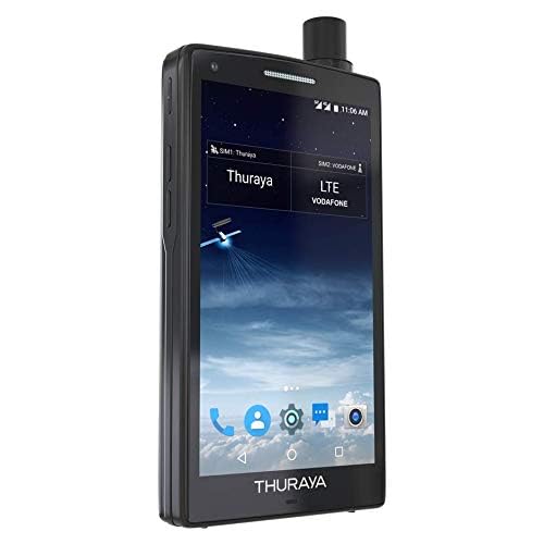 THURAYA NB-828 X5 Touch, Unisex-Adult, Negro