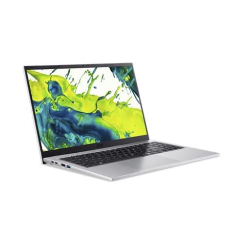 acer Aspire Go 15 AG15-72P, Ordenador Portátil 15.6" Full HD IPS (Intel Core 5 120U, 16 GB RAM, 512 GB SSD, Intel Graphics, Windows 11 Home), Plata, Teclado QWERTY Español