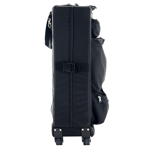 Master Massage Funda de Transporte Universal con Ruedas para Mesa de Masaje, Color Negro.