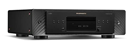 Marantz CD60 - Reproductor de CD HiFi con Audio Hi-Res, convertidor Digital/analógico, Circuito Marantz HDAM, Amplificador de Auriculares