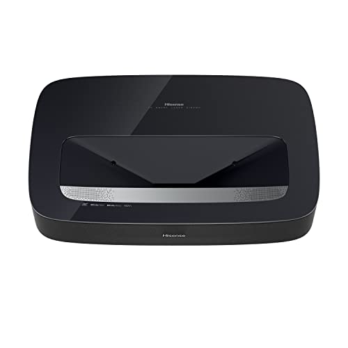 Hisense PL1SE - Laser Cinema PL1SE 4K 2023 - Proyector Smart TV 4K Tiro Ultracorto 80-120", Fuente láser, 2100 Lumens ANSI, Contraste 3000:1 Nativo, Dolby Vision-Atmos, Airplay, HDMI 2.1, Alexa