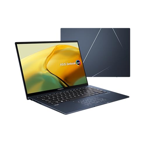 ASUS ZenBook 14 OLED OLED UX3405MA-PZ080W - Ordenador Portátil 14" WQXGA+ 120Hz (Intel Core Ultra 7 155H, 16GB RAM, 512GB SSD, ARC Graphics, Windows 11 Home) Azul Ponder - Teclado QWERTY español