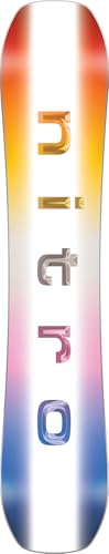Nitro Tabla de Snowboard para Mujer OPTISYM BRD ´25, Freestyleboard, Asym Twin, CAM-out Camber, Urban