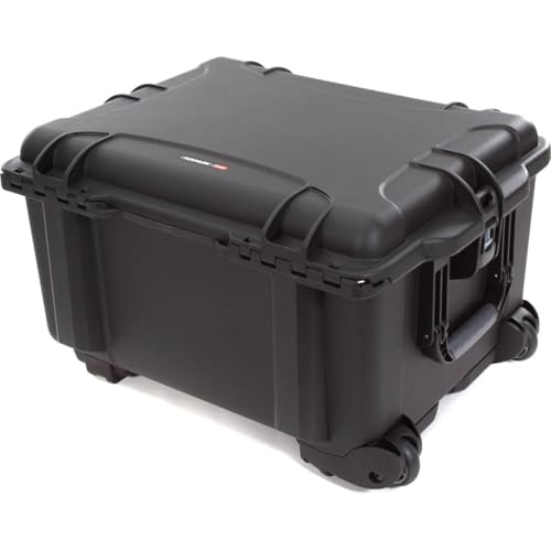 Nanuk Funda rígida Impermeable 960 con Ruedas y Espuma Ajustable, Color Negro