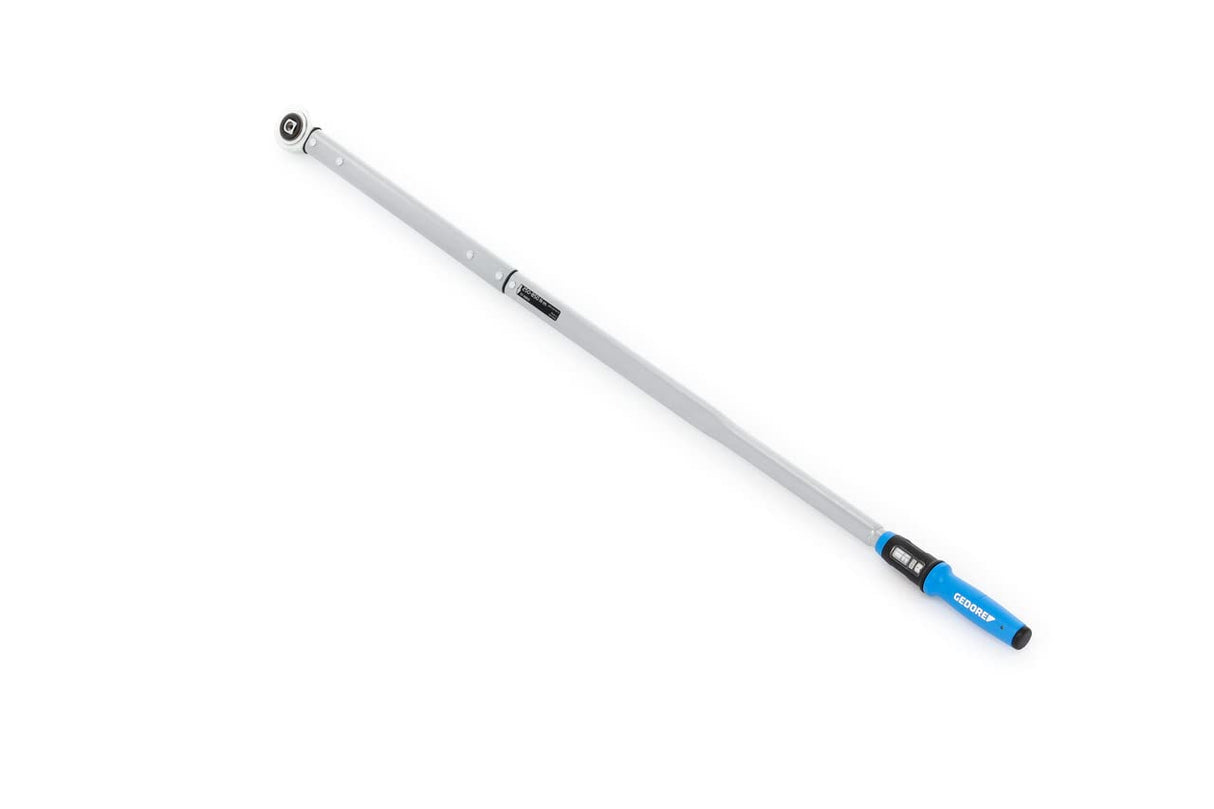 GEDORE Llave dinamométrica con cuadradillo de accionamiento, 3/4", Reversible, Escala de ajuste, 250-850 Nm, Longitud 1388 mm, TF-K850