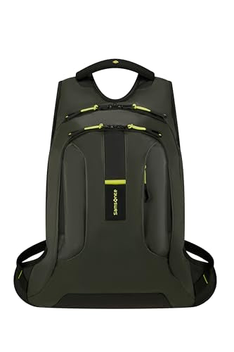 Samsonite Paradiver Light - Mochila portátil 15.6 pulgadas, 45 cm, 19 L, Verde Selva