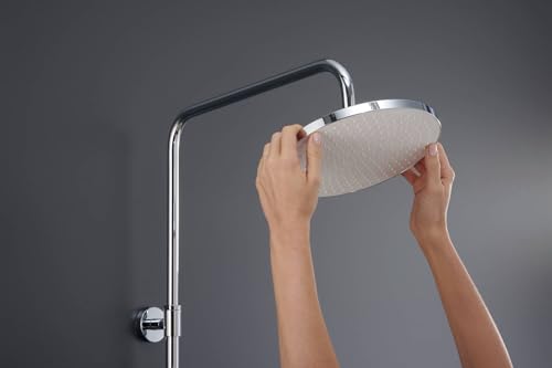 Duravit TH4382008005 Sistema de Ducha, Cromo/Blanco, 1.00