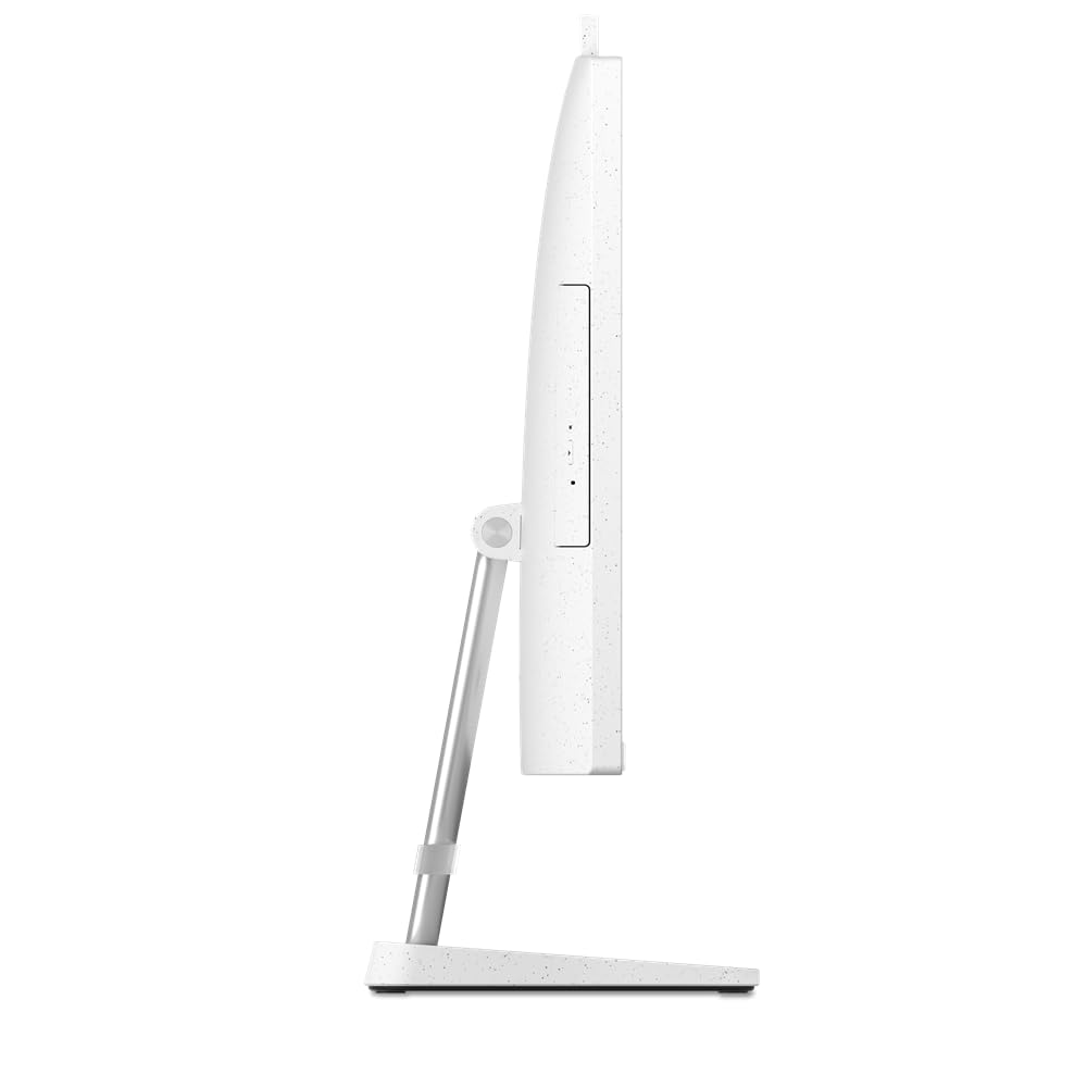 Lenovo IdeaCentre AIO 3 Ordenador de sobremesa, Pantalla 27" FullHD (AMD Ryzen 5 7530U, 16 GB RAM, 512 GB SSD, AMD Radeon Graphics, Windows 11 Home) Teclado QWERTY Español, Blanco, 27 Pulgadas