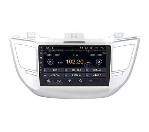Radio de Coche para Hyundai Tucson a Partir de 2018 con GPS y cámara de Serie Android GPS Bluetooth WiFi USB Dab+ Touchscreen 9" 4core Carplay AndroidAuto