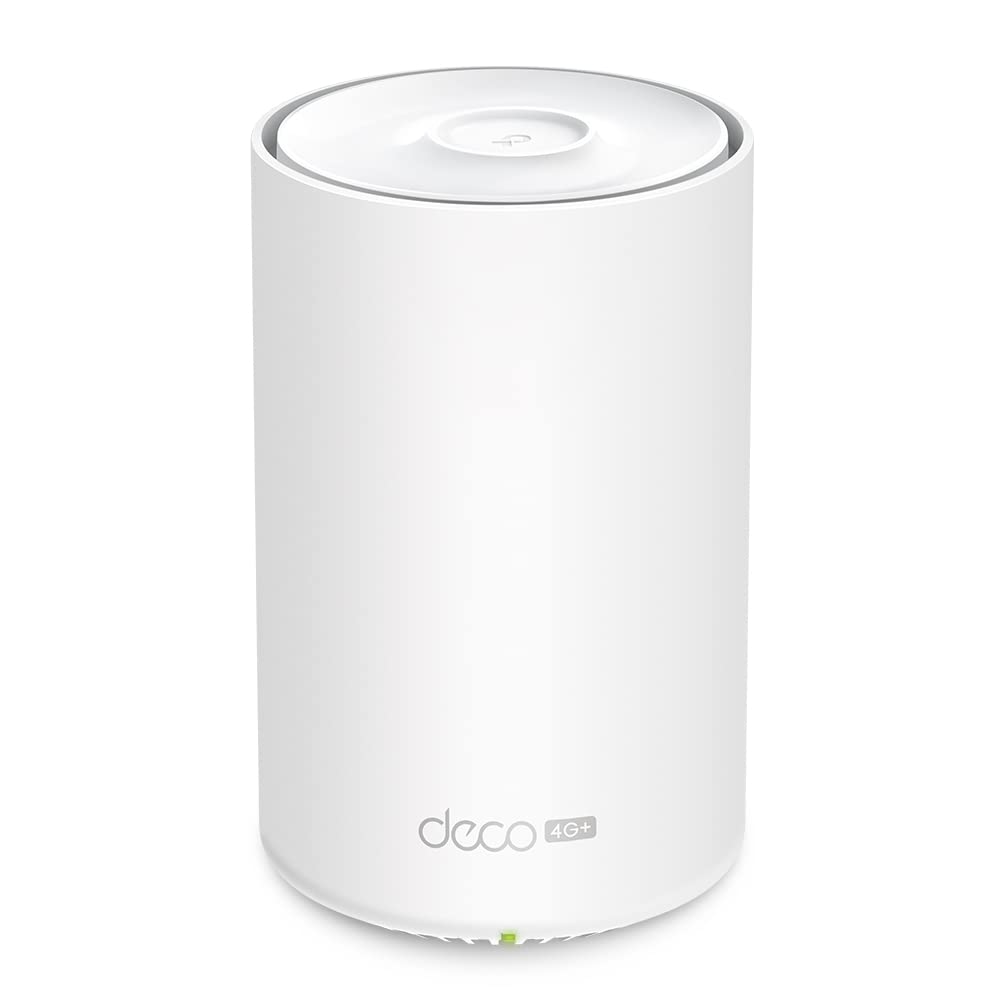 TP-Link Deco X50-4G (1 Pack) - Sistema AI Mesh AX3000 Mbps, Cat 6, Dual-Band, WiFi 6, Cobertura de 230 m2, 3 Puertos Gigabit, Control Parental, Protección de Red