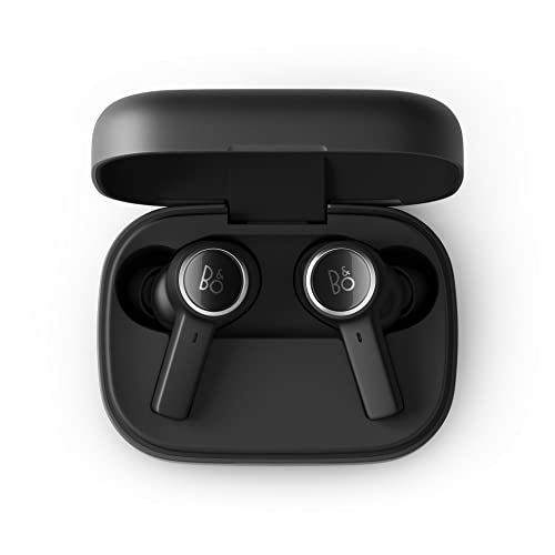 Bang & Olufsen Beoplay EX - Auriculares Inalámbricos Bluetooth In-Ear con Cancelación de Ruido y 6 Micrófonos, Hasta 20 Horas de Autonomía, Caja de Carga y Cable USB-C, Antracita negra