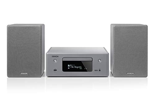 Denon Ceol/N10 - Microcadena con conexión en red, color gris