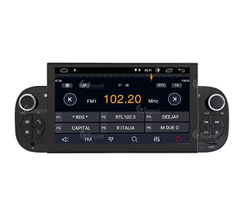 Radio de Coche para Fiat Panda 2022 universales Android GPS Bluetooth WiFi USB Dab+ Touchscreen 9" 4core Carplay AndroidAuto