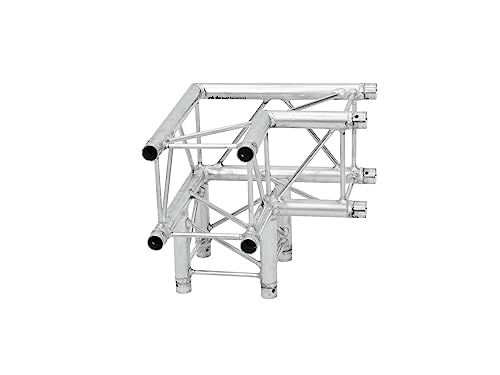 Alutruss 060.862 Decolock DQ-4 de marzo de 30 rutas PAL ángulo de 90 ° de plata