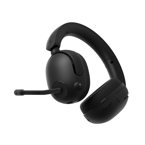 Sony INZONE H5 - Auriculares inalámbricos para Juegos, Sonido 360 Espacial para Juegos, Asiento cómodo, 28 Horas de duración de la batería, Baja latencia, micrófono Compatible con AI, PC y PS5