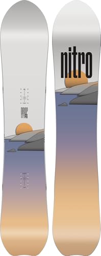 Nitro Snowboard 25 All-Mountain Freeride Girls Powder Carving Board CAM-out Camber