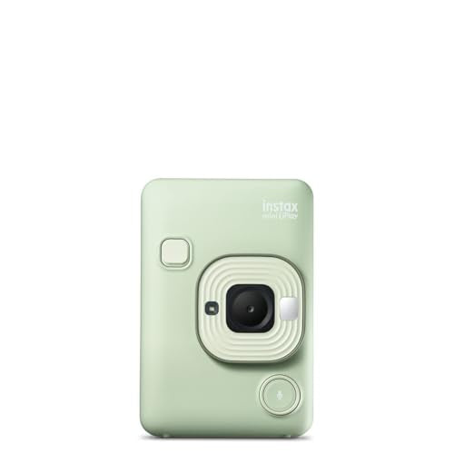 instax - Mini LiPlay, cámara instantánea híbrida. Cámara e Impresora para Smartphones. Color Matcha Green
