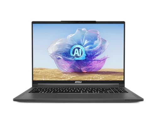 MSI Creator 16 AI Studio A1VHG-006FR Intel Core Ultra 9 185H Ordinateur portable 40,6 cm (16") UHD 64 Go DDR5-SDRAM 2