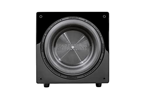 EARTHQUAKE Sound MiniMe DSP P-10 - Subwoofer Alimentado de 10 Pulgadas con Control DSP y tecnología de radiador pasivo Slaps