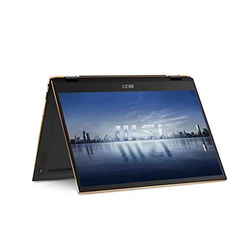 MSI Summit E13 FlipEvo A13MT-236ES - Ordenador portátil Convertible Táctil 13.4" FHD (Raptor Lake i7-1360P, 16 RAM, 1TB SSD, Iris Xe Graphics, Windows 11 Home Plus) Ink Black - Teclado QWERTY español